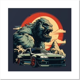 Kong R34 Posters and Art